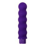 Нереалистичный вибратор TOYFA A-Toys, силикон, фиолетовый, 17 см