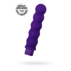 Нереалистичный вибратор TOYFA A-Toys, силикон, фиолетовый, 17 см