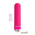 Нереалистичный вибратор A-Toys by TOYFA Mastick mini, ABS пластик, розовый, 13 см