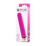 Нереалистичный вибратор A-Toys by TOYFA Mastick, ABS пластик, розовый, 18 см