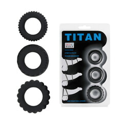 Набор эреционных колец TITAN имитация автомобильных шин