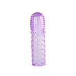 Насадка рельефная A-Toys by TOYFA, TPE, фиолетовый, 13,5 см