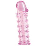 Насадка A-Toys by TOYFA, TPE, розовый, 12,5 см