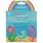 Вибромассажер Unihorn - C Horse - Ocean Peak со стимуляцией язычком, голубой